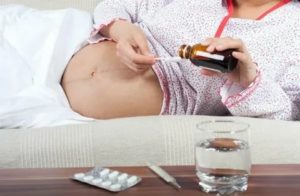 Температура и кашель при беременности
