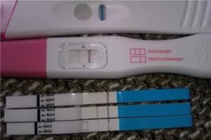 Тест показал беременность, это возможно?