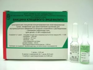 Прививка от клещевого энцефалита и аллергия