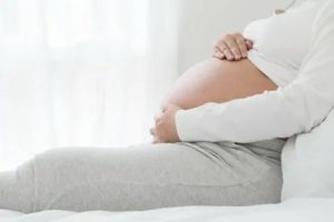 Напряжение мышц живота при беременности