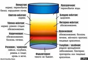 Почему выходит вода ярко-желтого цвета?